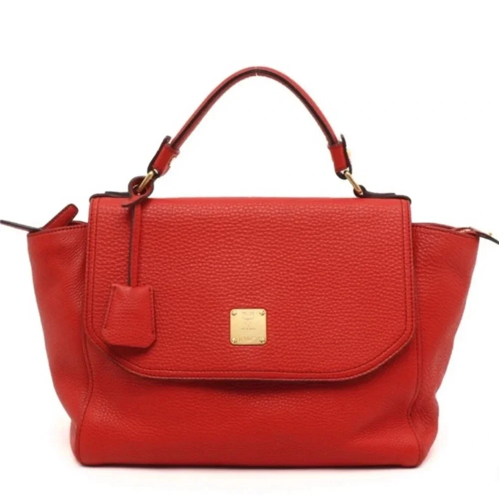 MCM Lotti Henkeltasche leather 2 way bag